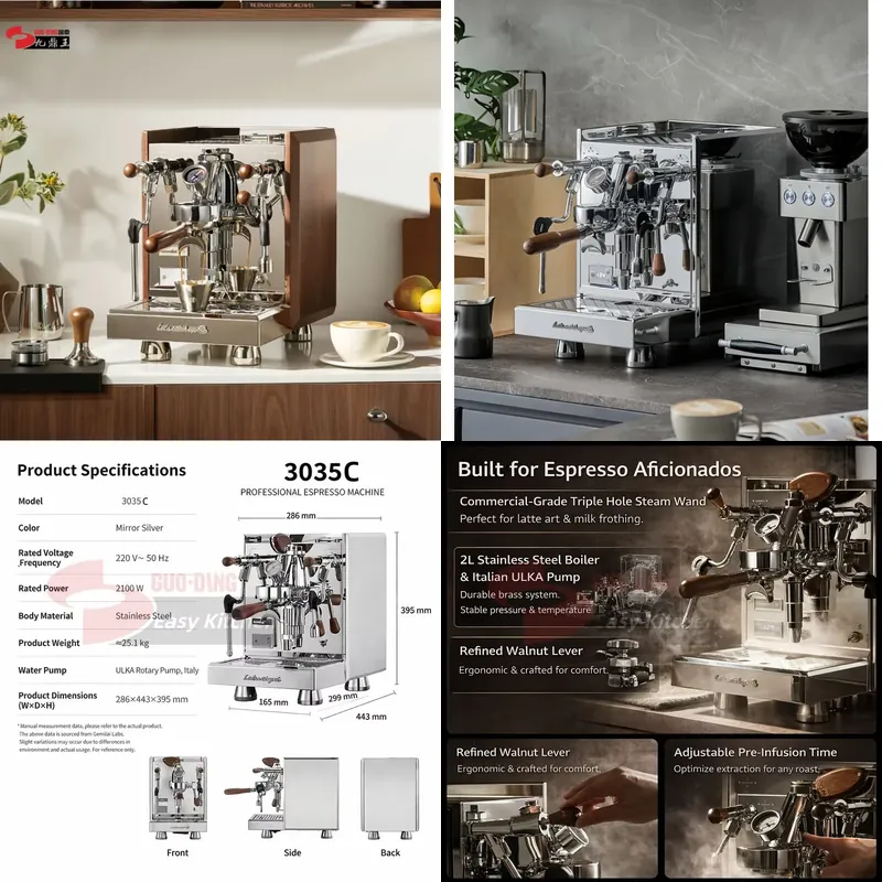 Coffee Equipment For Business - 【CHIMU HOME】Mesin Kopi Espresso Pintar Komersial