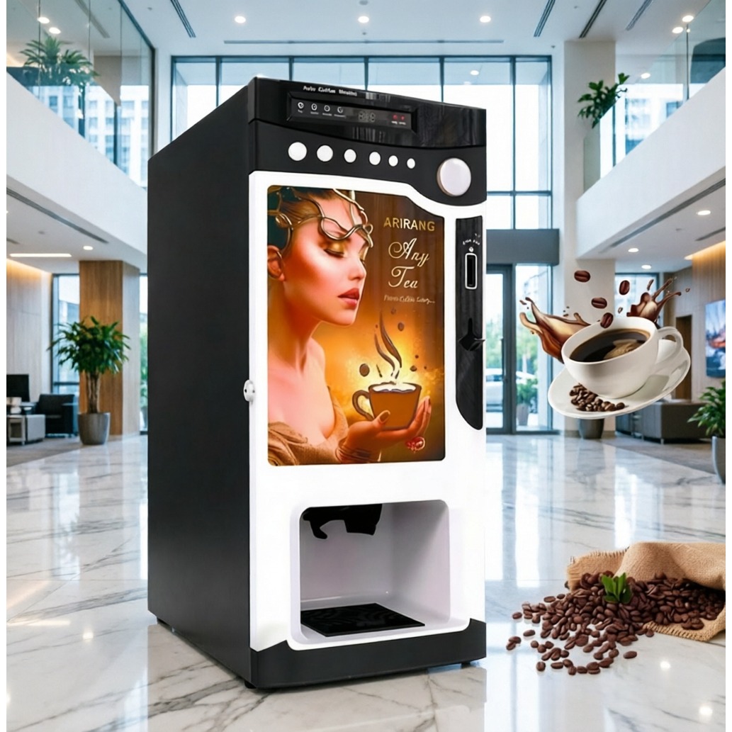 Mesin Kopi Vending Layar Sentu - Coffee Equipment Dropshipping ulasan dan harga